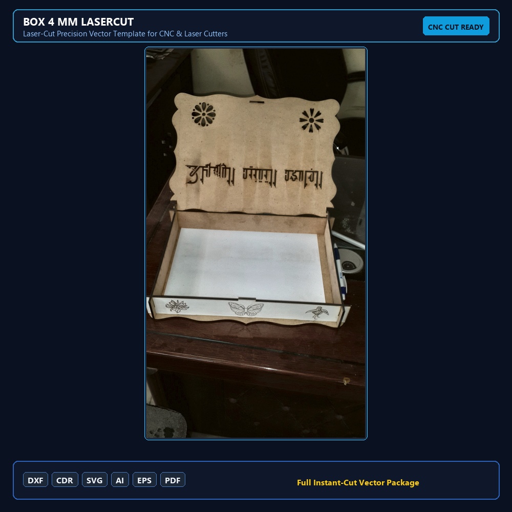 Box 4 Mm lasercut