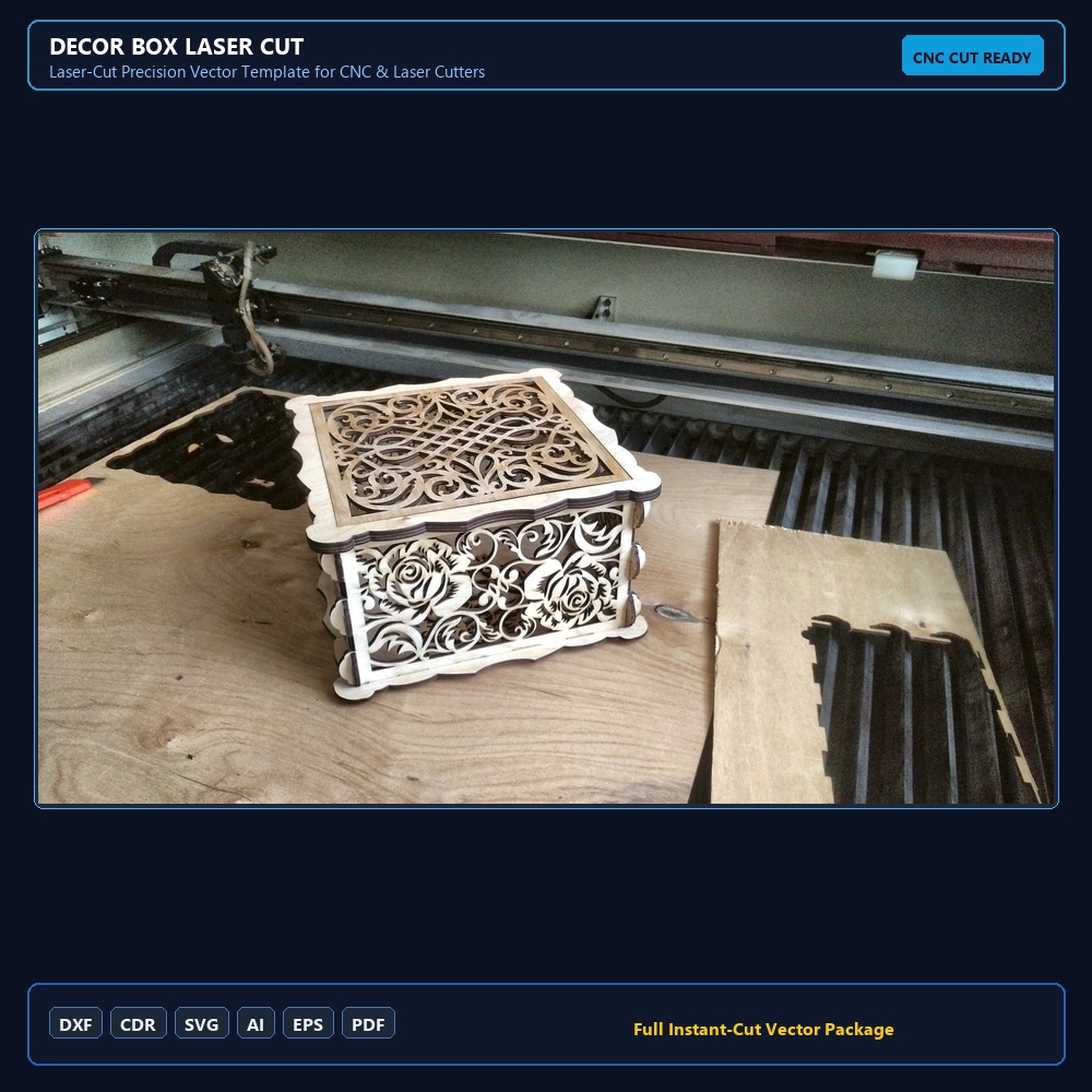 Decor Box Laser Cut