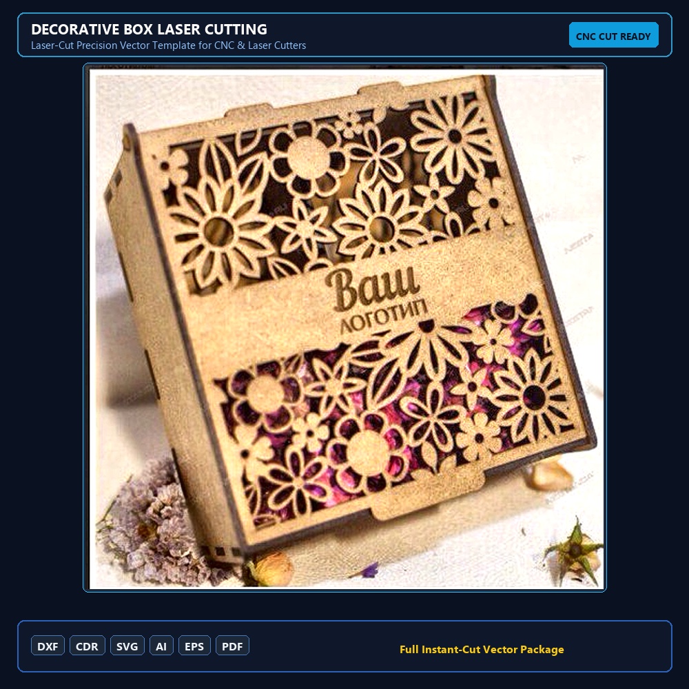Decorative Box Laser Cutting