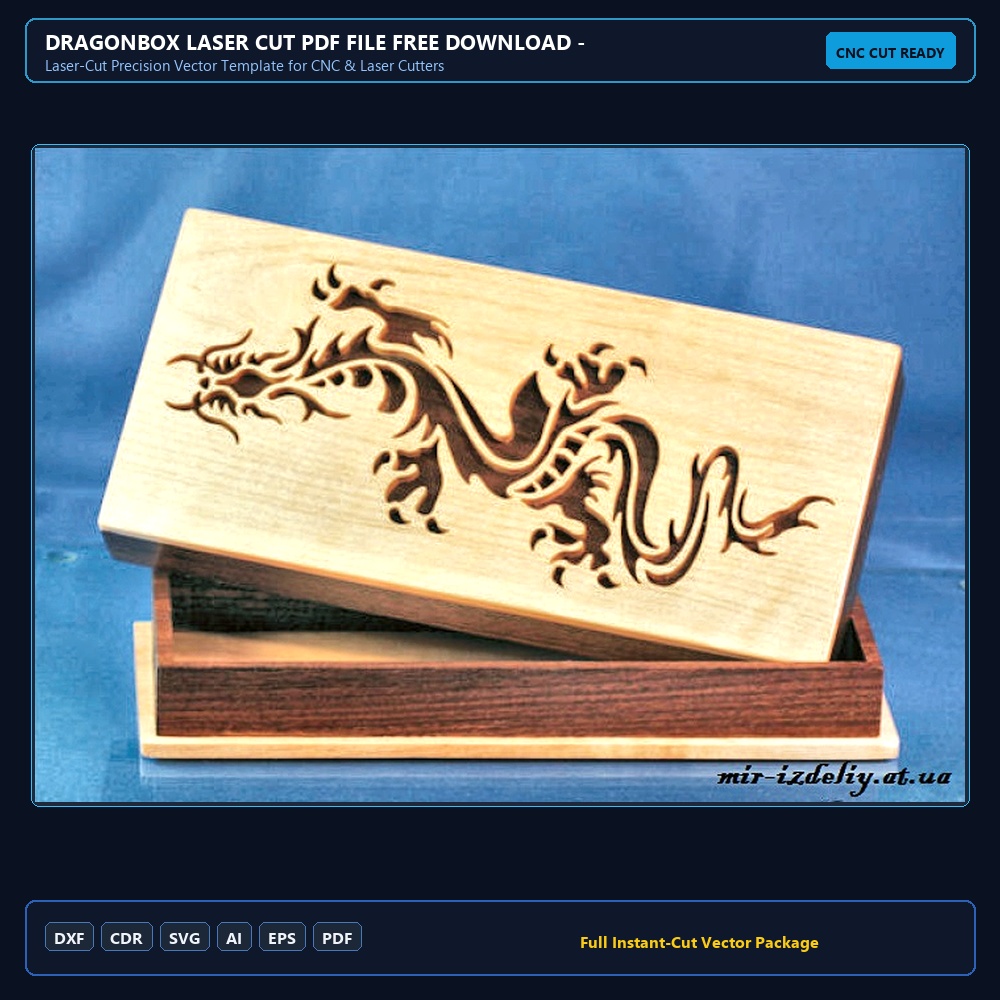 Dragonbox Laser Cut PDF File Free Download - 3axis.co