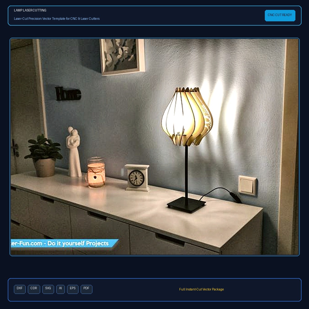 Lamp Laser Cutting