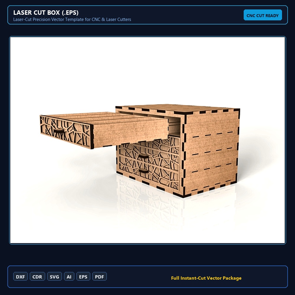 Laser Cut Box (.eps)