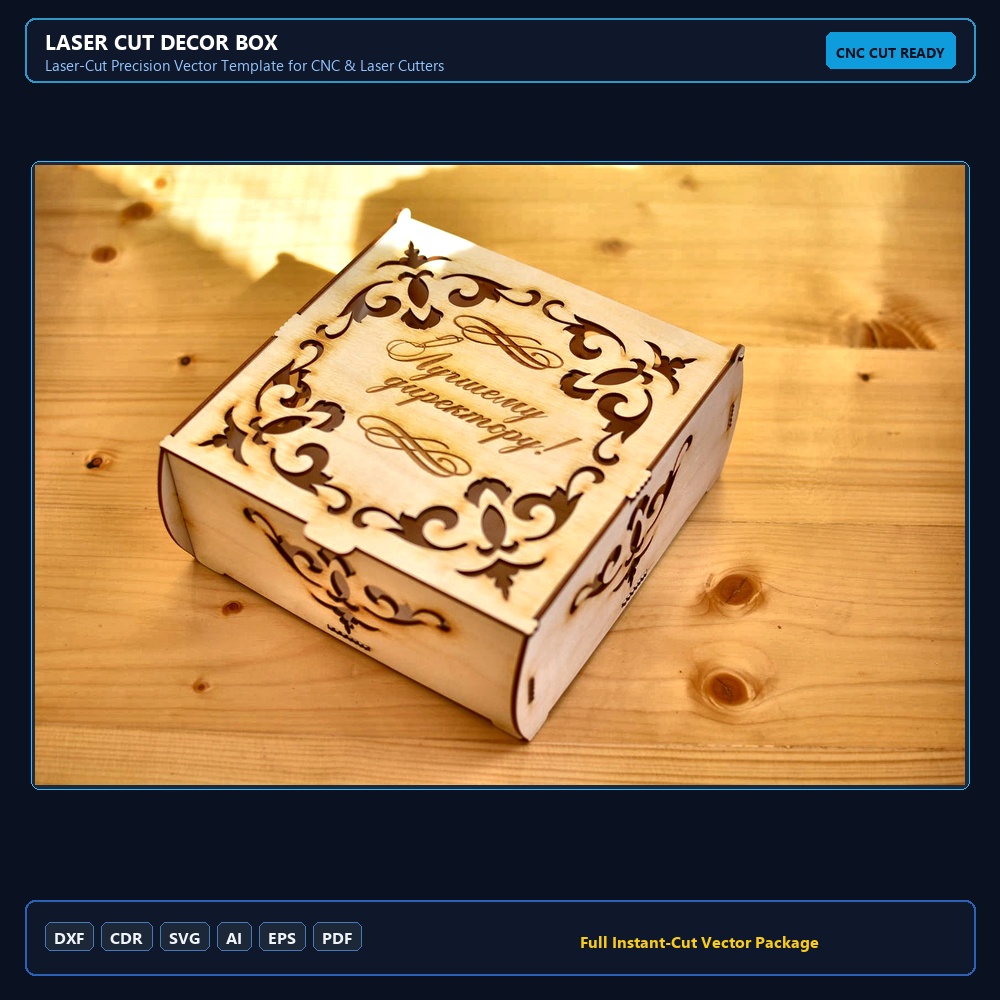 Laser Cut Decor Box