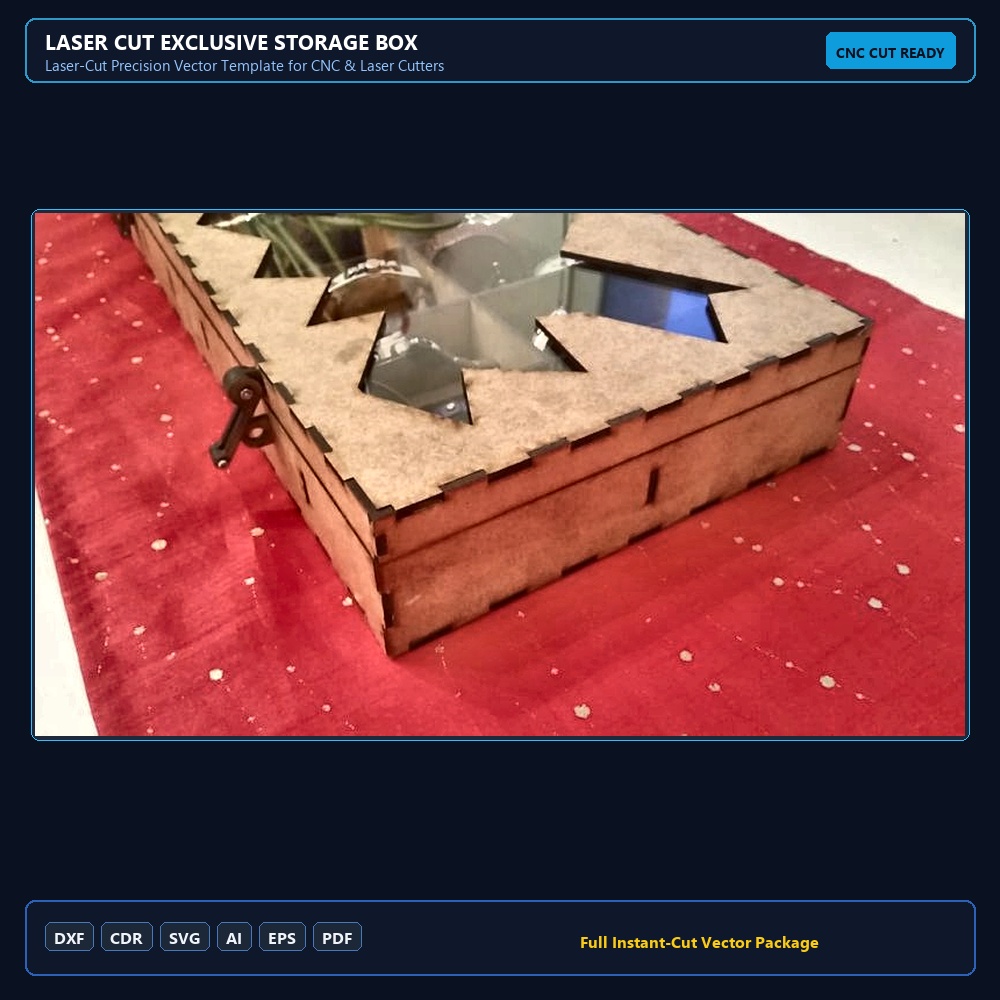 Laser Cut Exclusive Storage Box