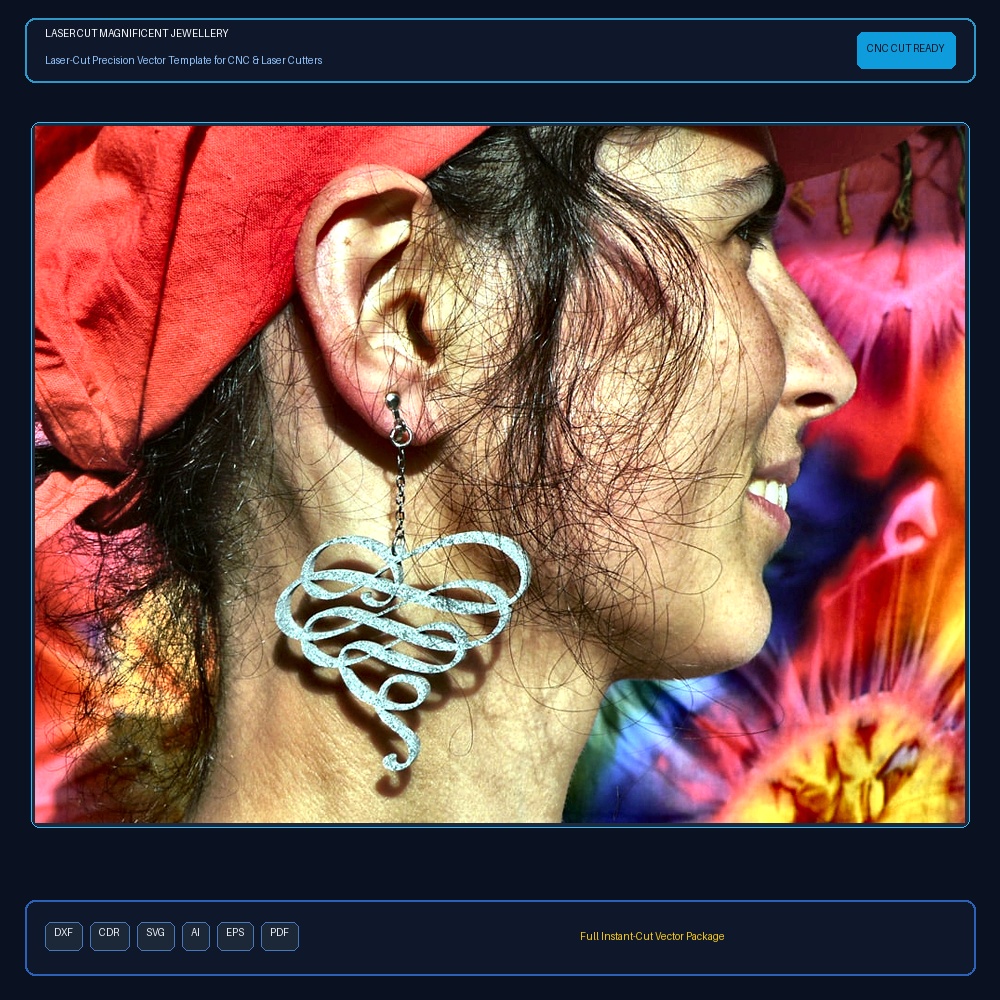 Laser Cut Magnificent Jewellery