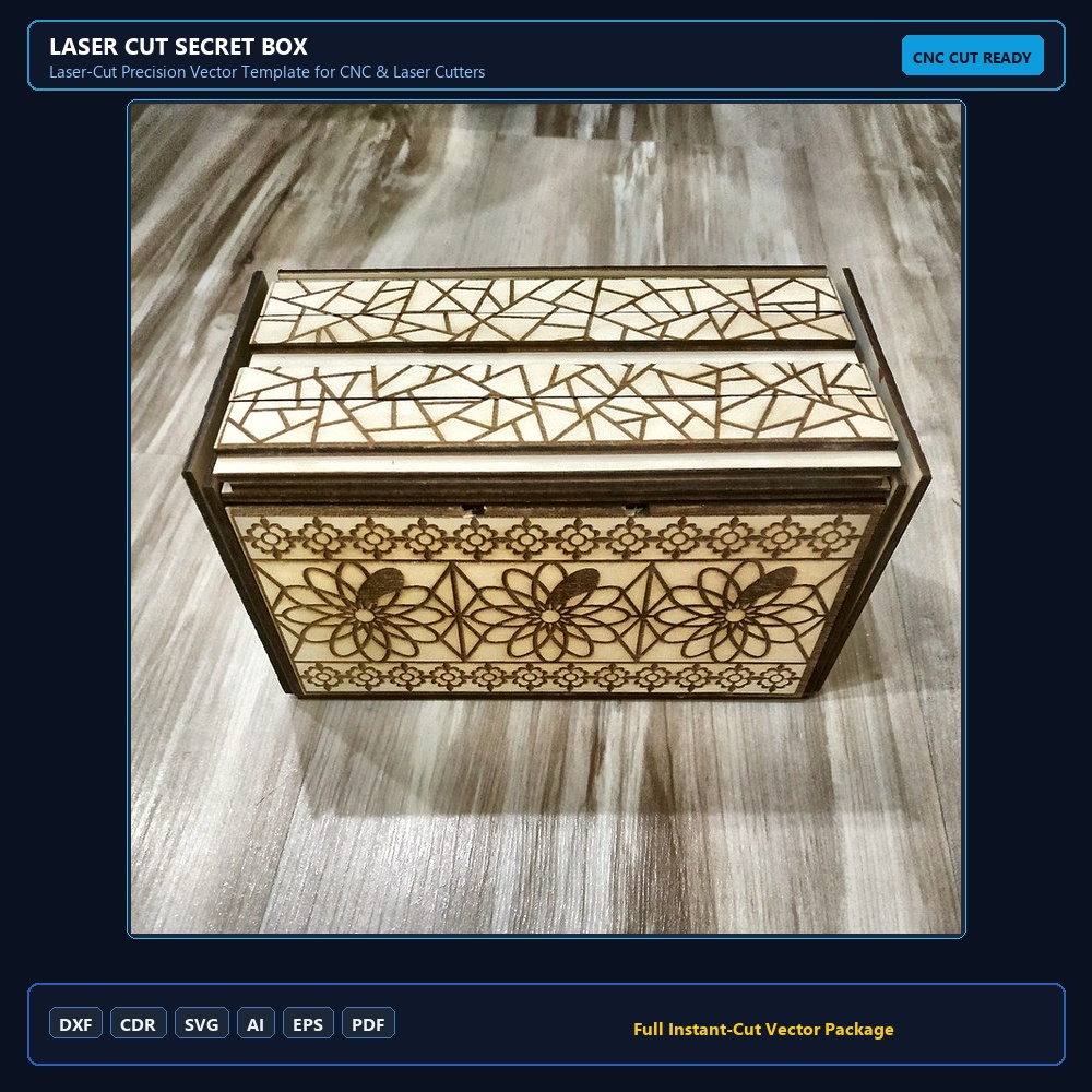 Laser Cut Secret Box