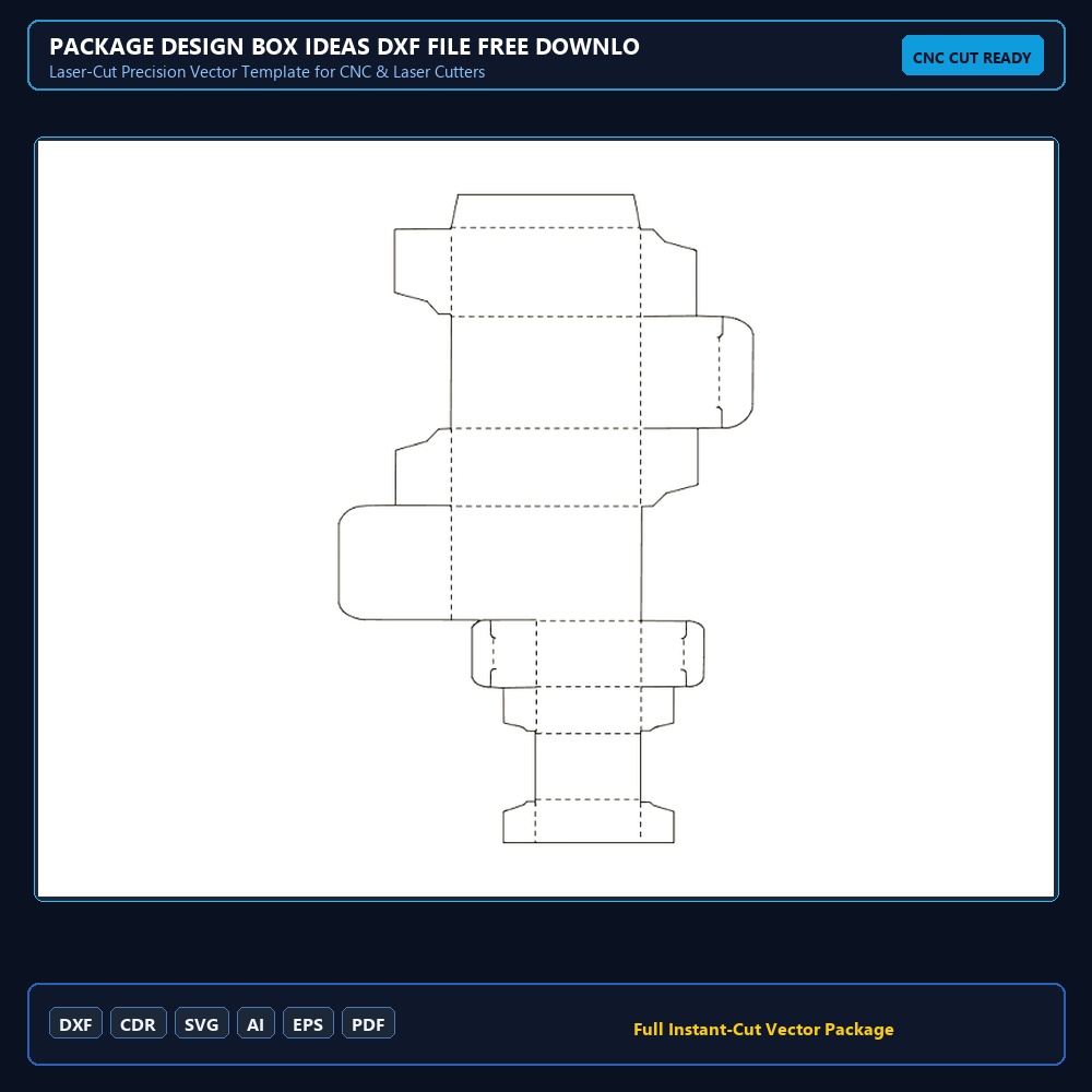 Package design box ideas dxf File Free Download - 3axis.co
