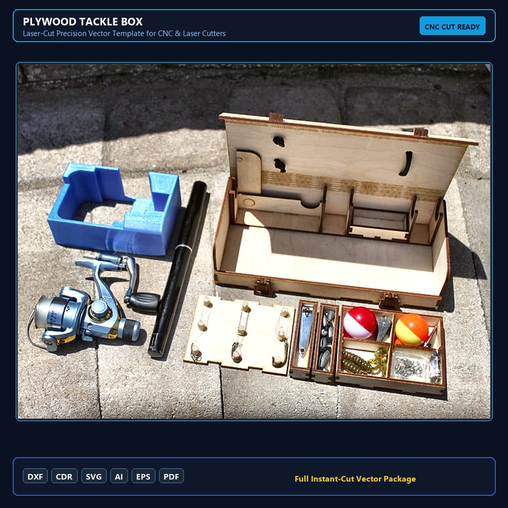 Plywood Tackle Box