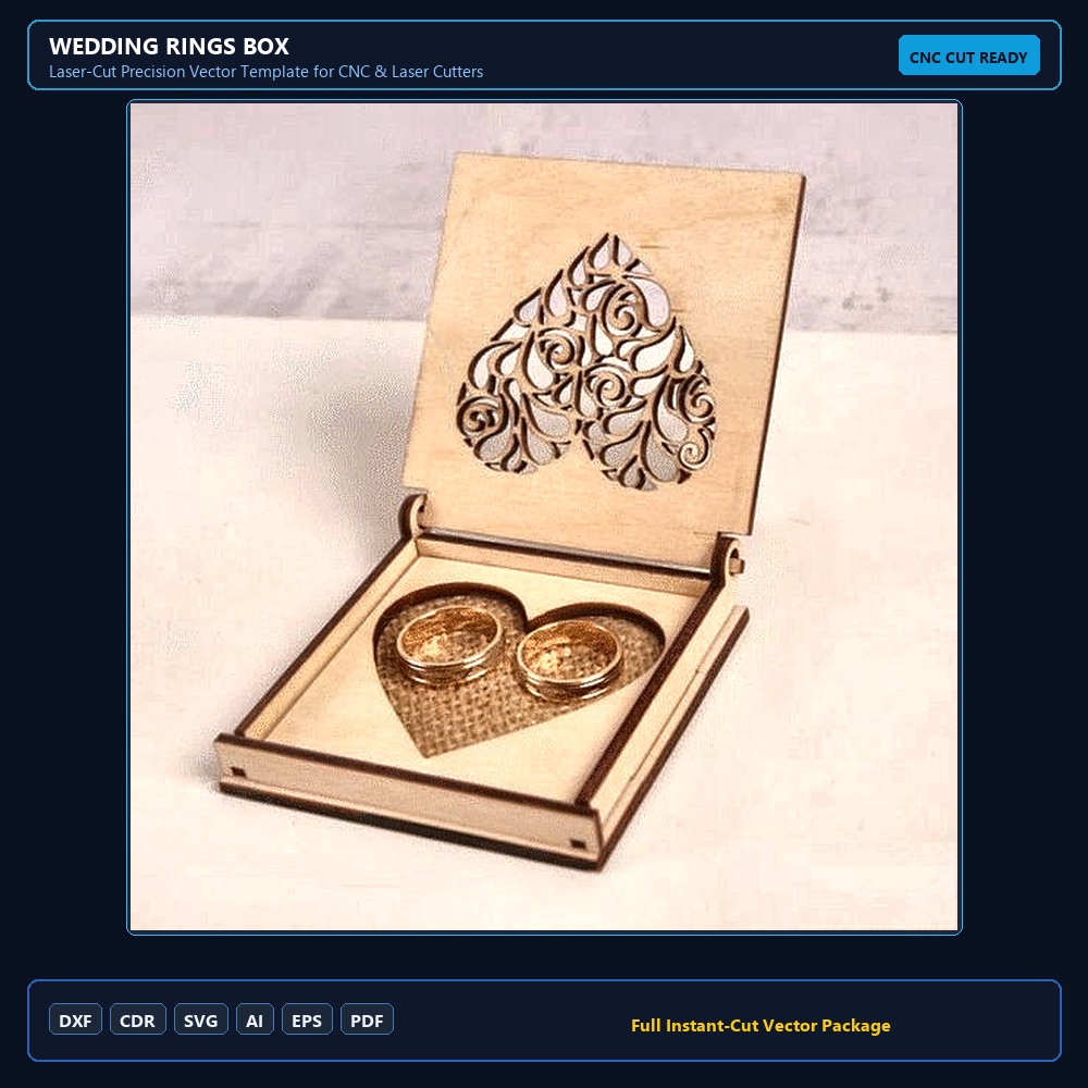 Wedding Rings Box